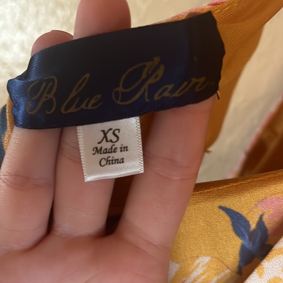 X-small- Floral print the back romper - Picture 3 of 4